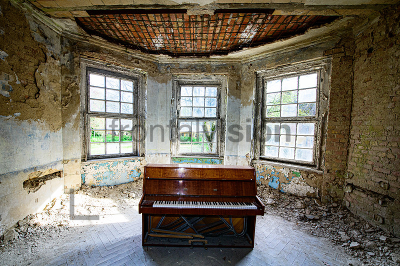 Klavier Heilstätte Grabowsee - Lung sanatorium Grabowsee 