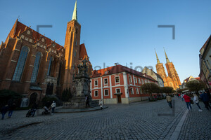 Kreuzkirche, Dom, Nepomunk Katedralna Breslau