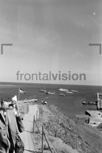 Harbour Hafen von Helgoland 1959