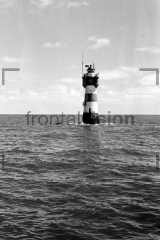 Lighthouse Leuchtturm Roter Sand 1959 