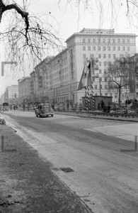 Laubenganghäuser Karl Marx Allee 1953