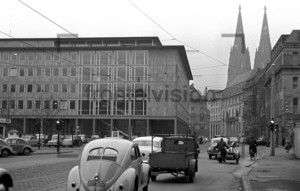 Köln Dom Gereonstrasse Börsenplatz 1955