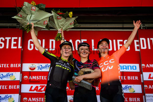 VAN VLEUTEN Annemiek, NIEWIADOMA Katarzyna, VOS Marianne: Amstel Gold Race 2019