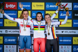 BACKSTEDT Zoe, IVANCHENKO Alena, NIEDERMAIER Antonia: UCI Road Cycling World Championships 2021
