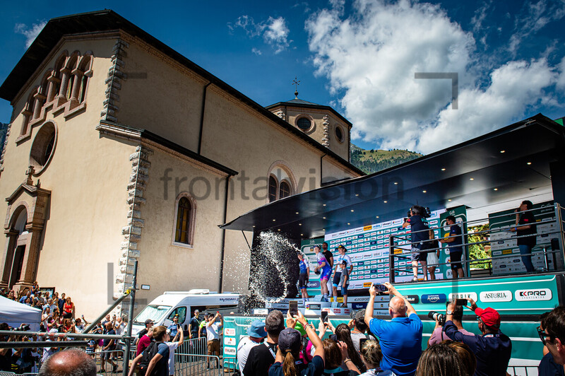 CAVALLI Marta, FAULKNER Kristen, LONGO BORGHINI Elisa: Giro dÂ´Italia Donne 2022 – 9. Stage 