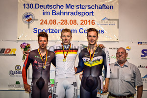ENGLER Eric, EILERS Joachim, JURCZYK Marc: Track German Championships 2016