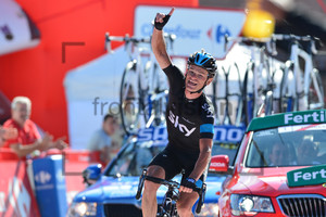 Vasil Kiryienka: Vuelta a Espana, 18. Stage, From Burgos To Pena Cabarga Santander