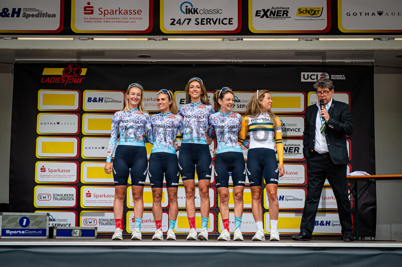 ROXSOLT LIV SRAM: LOTTO Thüringen Ladies Tour 2022 - Teampresentation 