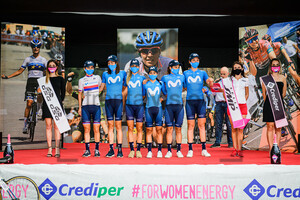 MOVISTAR TEAM WOMEN: Giro Rosa Iccrea 2020 - Teampresentation