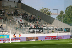 SC Verl Fans in Essen 07.10.2023