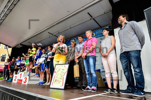 All Leader Jerseys: 29. Thüringen Rundfahrt Frauen 2016 - 7. Stage