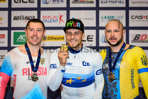 PERKINS Shane Alan, LEVY Maximilian, VYNOKUROV Andrii: Track European Championships 2017 – Day 5