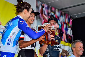 FOURNIER Roxane, RIVERA Coryn, BRENNAUER Lisa: 31. Lotto Thüringen Ladies Tour 2018 - Stage 1