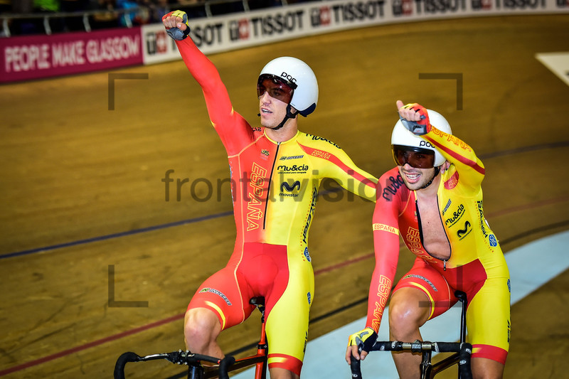 MORA VEDRI Sebastian, TORRES BARCELO Albert: Track Cycling World Cup - Glasgow 2016 