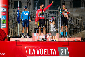 MAS NICOLAU Enric, ROGLIC Primoz, HAIG Jack: La Vuelta - 21. Stage