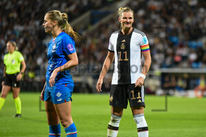 Alexandra Popp UEFA Women’s Nations League Deutschland Island Spielfotos 26.09.2023