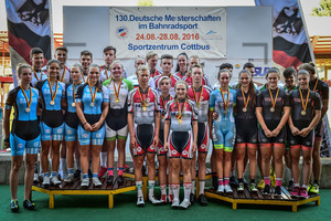 LV Berlin, LV Thüringen, LV Sachsen: Track German Championships 2016