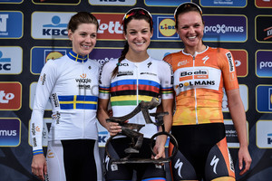 JOHANSSON Emma, ARMITSTEAD Elizabeth, BLAAK Chantal: 100. Ronde Van Vlaanderen 2016