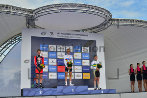 Adrian Costa, Lennard Kämna, Michael Storer: UCI Road World Championships 2014 – Men Junior Individual Time Trail