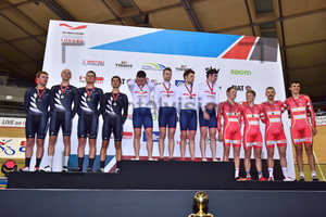 New Zealand, Great Britain, Denmark: UCI Track Cycling World Cup London