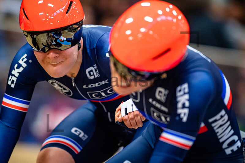 BERTEAU Victoire, COPPONI Clara: UEC Track Cycling European Championships – Grenchen 2023 