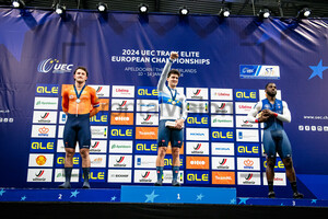 KOOL Daan, BIANCHI Matteo, LANDERNEAU Melvin: UEC Track Cycling European Championships – Apeldoorn 2024