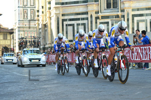 Topsport Vlaanderen Baloise: UCI Road World Championships, Toscana 2013, Firenze, TTT Men