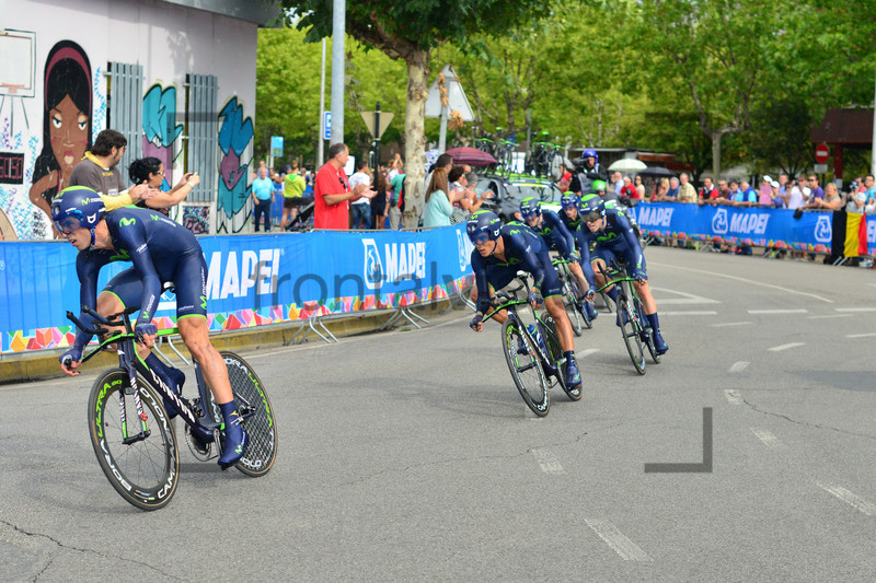Movistar Team: UCI Road World Championships 2014 – UCI MenÂ´s Team Time Trail 