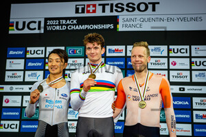 KUBOKI Kazushige, BIBIC Dylan, EEFTING Roy: UCI Track Cycling World Championships – 2022