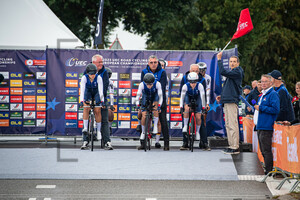BEGO Julie, BREDARD Alice, TABU Léane: UEC Road Cycling European Championships - Drenthe 2023