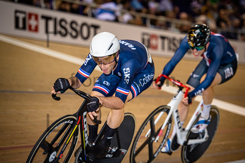 THOMAS Benjamin: UCI Track Nations Cup Glasgow 2022 