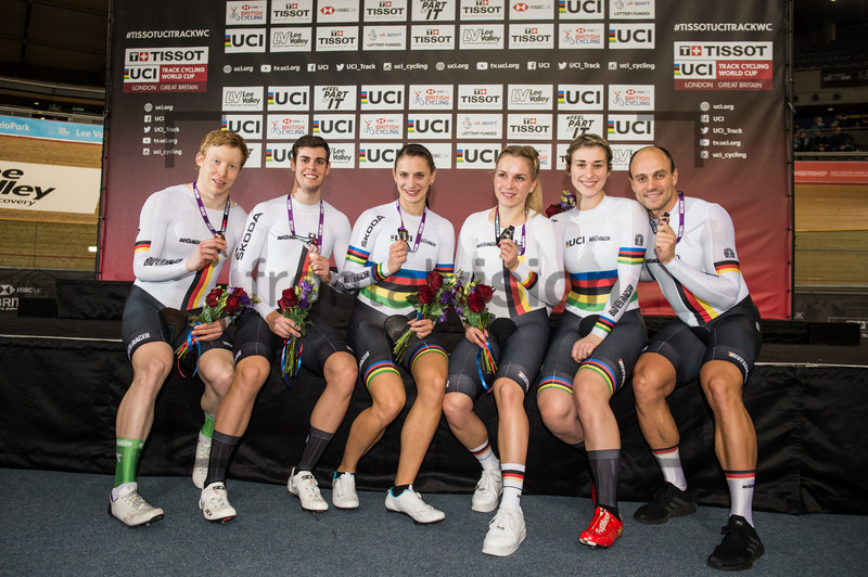 Team Germany: UCI Track Cycling World Cup 2018 – London 