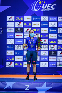 ZANARDI Silvia: UEC Track Cycling European Championships 2020 – Plovdiv