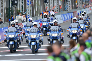 Police Patrol: UCI Road World Championships, Toscana 2013, Firenze, Road Race Junior Women