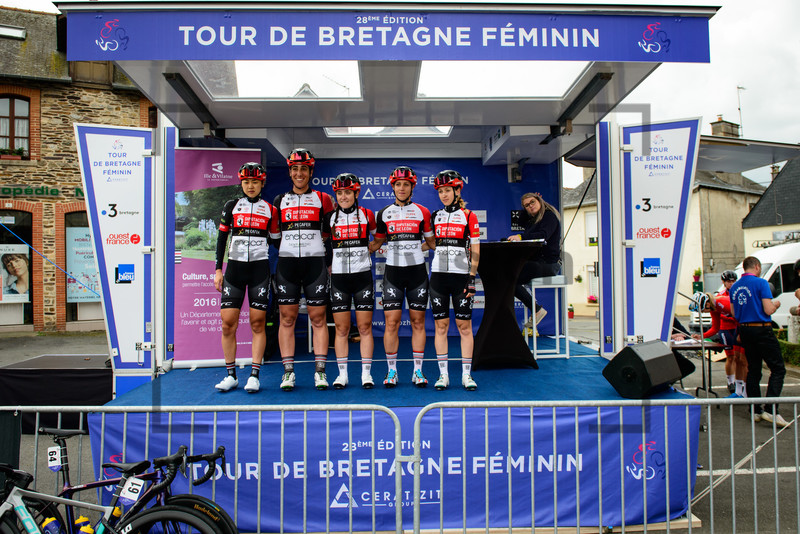 ENEICAT Cycling Team: Tour de Bretagne Feminin 2019 - 1. Stage 