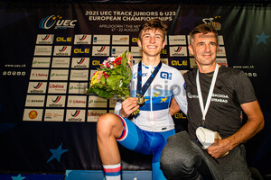 KADLEC Milan, KADLEC Milan: UEC Track Cycling European Championships (U23-U19) – Apeldoorn 2021