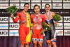 CALVO BARBERO Tania, LEE Wai Sze, VAN RIESSEN Laurine: Track Cycling World Cup - Apeldoorn 2016