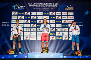 WEINRICH Willy Leonhard, KALACHNIK Nikita, LEDINGHAM HORN Harry: UEC Track Cycling European Championships (U23-U19) – Apeldoorn 2021