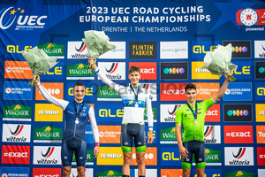 GRISEL Matys, RAVBAR Anže, ERŽEN Žak: UEC Road Cycling European Championships - Drenthe 2023
