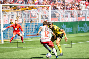 Lawrence Ennali BVB U23 vs. Rot-Weiss Essen Spielfotos 13.08.2022