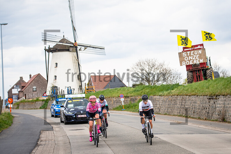 HONSINGER Clara, VAN ROOIJEN Sofie, MARTINS Maria, BARIL Olivia: Ronde Van Vlaanderen 2022 - WomenÂ´s Race 
