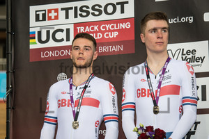 WRIGHT Fred, WALLS Matthew: UCI Track Cycling World Cup 2018 – London