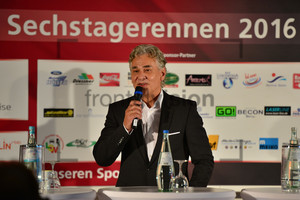 Reiner Schnorfeil: 105. Berliner Sechstagerennen 2016 - Pressekonferenz 2015