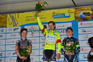 CANUEL Karol-Ann,  JOHANSSON Emma, STEPHENS Lauren: Thüringen Rundfahrt der Frauen 2015 - 7. Stage