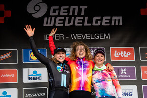 JASTRAB Megan, REUSSER Marlen, VAN DER DUIN Maike: Gent-Wevelgem - Womens Race