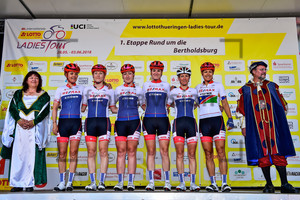 RE/MAX Cycling Team: 31. Lotto Thüringen Ladies Tour 2018 - Stage 1