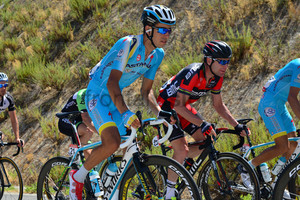 Fabio Aru, Cadel Evans: Vuelta a EspaÃ±a 2014 – 5. Stage