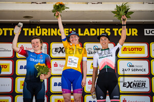 LACH Marta, MANLY Alexandra, GERRITSE Femke: LOTTO Thüringen Ladies Tour 2022 - 6. Stage