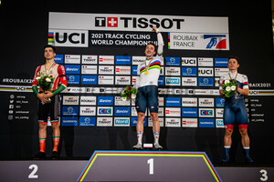 LEITAO Iuri, VIVIANI Elia, ROSTOVTSEV Sergei: UCI Track Cycling World Championships – Roubaix 2021
