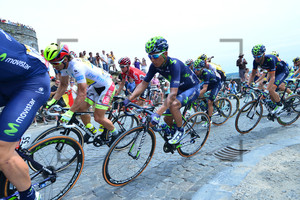QUINTANA ROJAS Nairo Alexander, VALVERDE BELMONTE Alejandro: Tour de France 2015 - 4. Stage
